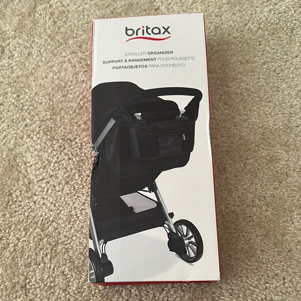 NIB Britax Stroller Organizer in Black